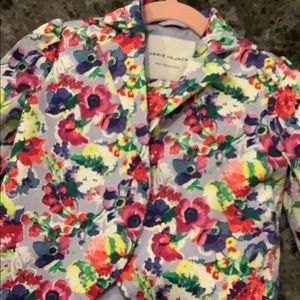 Toddler Girl Floral Suit